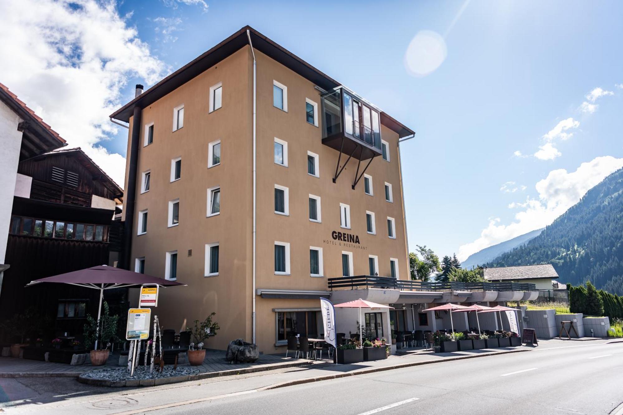 Hotel Greina Rabius Exterior photo