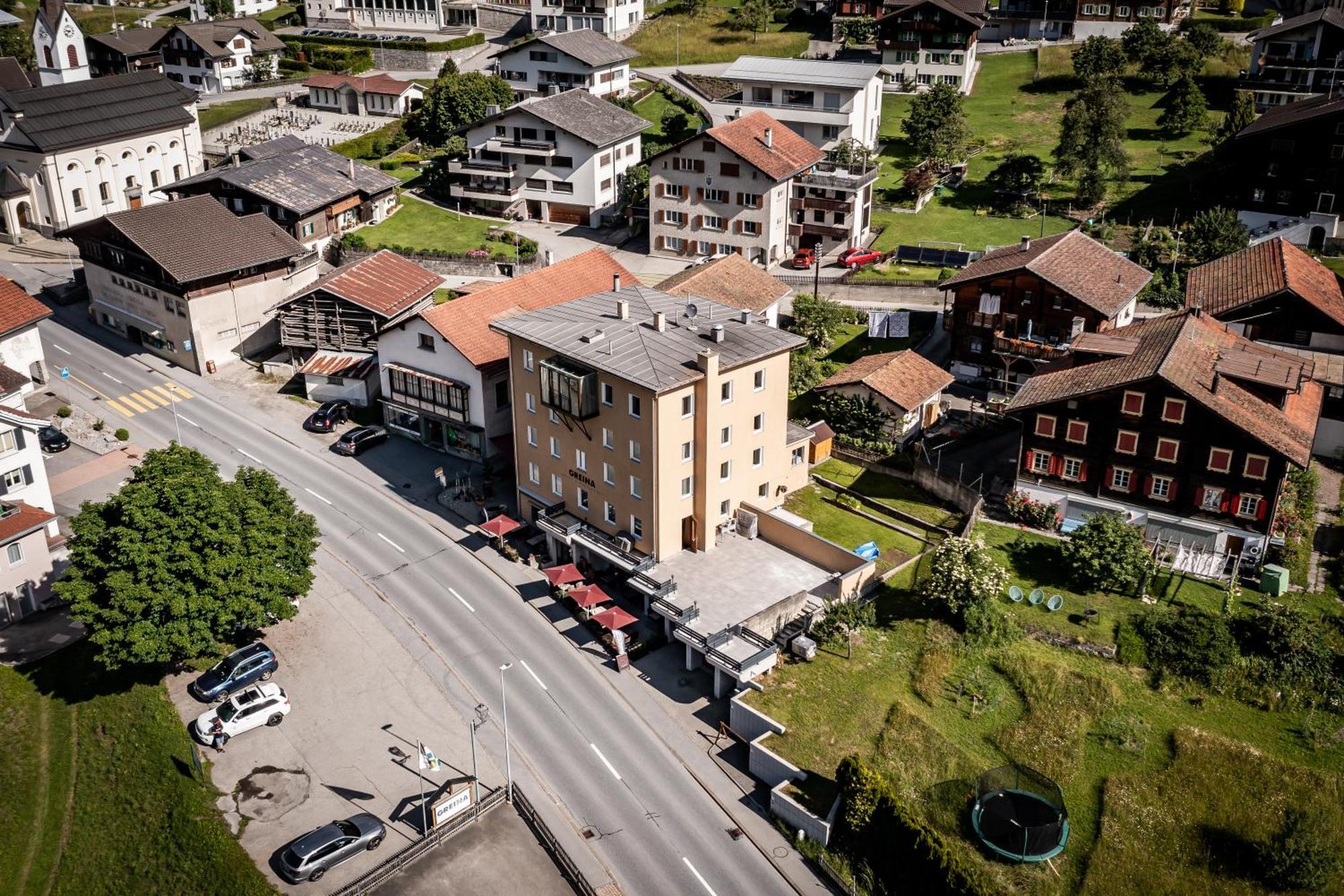 Hotel Greina Rabius Exterior photo